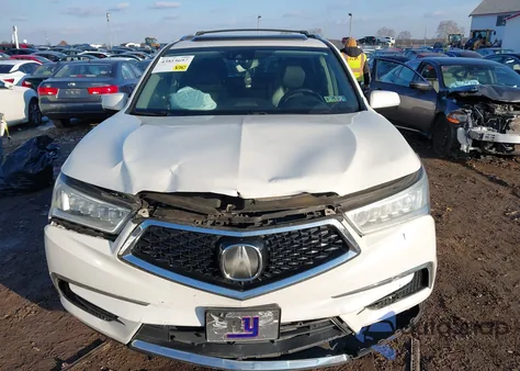 2017 Acura Mdx Technology Package из США, поврежденный, VIN 5FRYD4H57HB038562